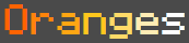 Oranges Gradient Chat Color